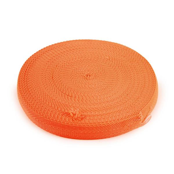 Gurtband Neonorange 3cm Breit